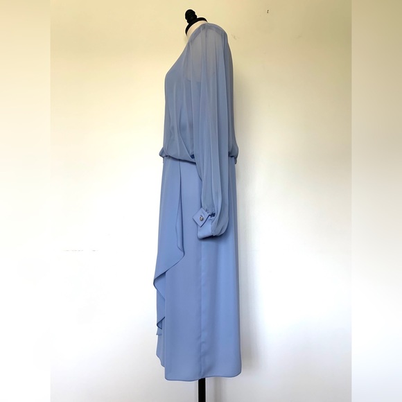 Cornflower Blue Soap Opera Dress - Picture 3 of 8